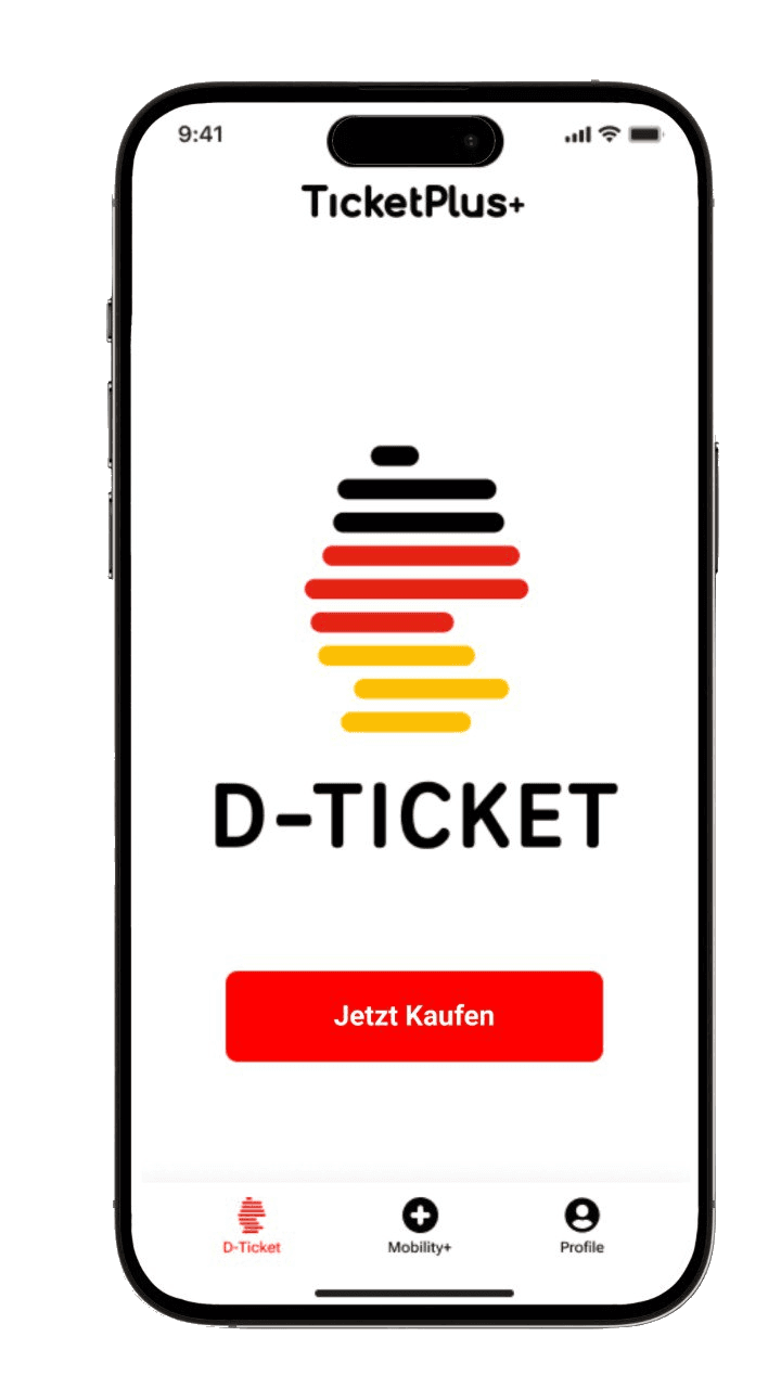 TicketPlus+ App – Buy Deutschlandticket in 30 seconds via Apple Pay, Google Pay or PayPal